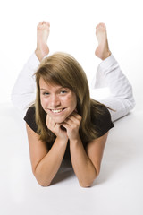 Beautiful bland teenager