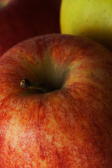 red apple