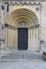 Fototapeta na wymiar Wejście do katedry Bamberg