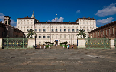 Fototapeta na wymiar Palazzo Reale - Turyn