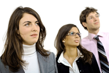 Young business people