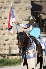 Chevalier sur son cheval