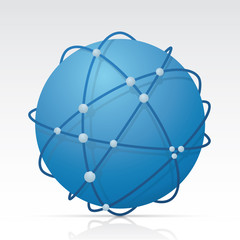 Web Elements - Globe Connected