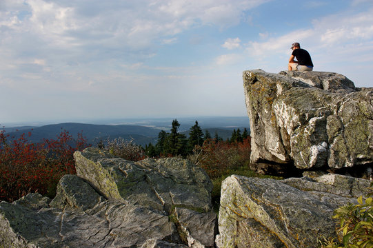 Ausblick vom Gro&szlig;en Feldberg