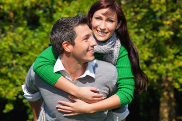 Fototapeta premium glücklich