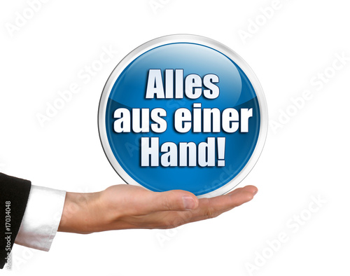 "Alles aus einer Hand" Stockfotos und lizenzfreie Bilder ...