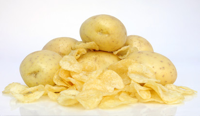 potatoes and chips