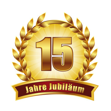 15 Jahre Jubil&auml;um