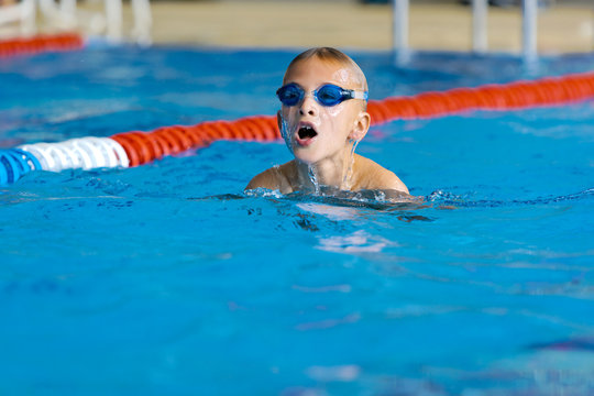 Brustschwimmen