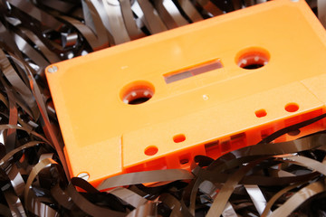 audio cassette bandsalat