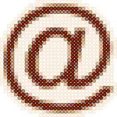Art 3d email symbol