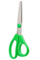 Childs scissor isolated on white background