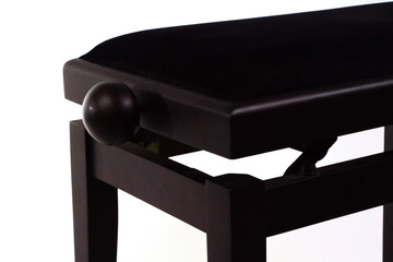 Piano stool detail isolated