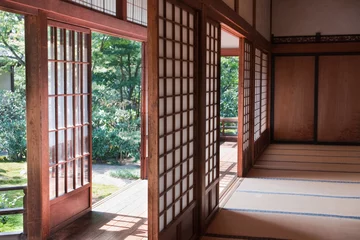 Foto op Plexiglas Oude Japanse kamer © Mytho