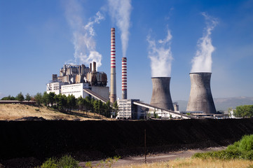 carbon power station