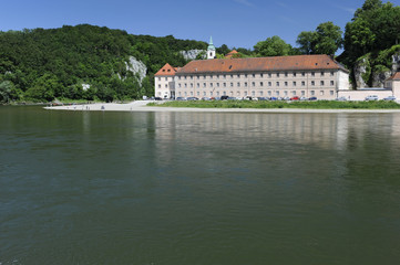Fototapeta na wymiar Weltenburg Kloster Donau
