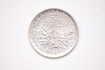 cinq francs