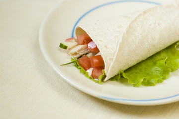 chicken wrap