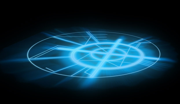 Fluorescent symbol
