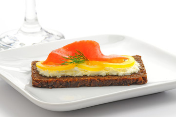 Smoked Salmon Appetizer