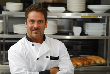 Smiling chef