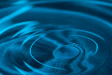 Formas en el agua