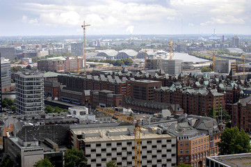 Aussicht über Hamburg