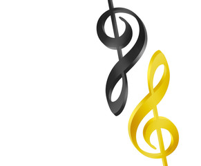 Naklejka premium 音楽 