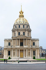 Fototapeta na wymiar Paris - invalid church