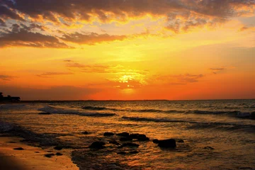Fototapeten coucher de soleil © ALF photo