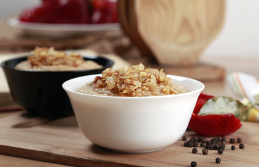 Country style mashed beans