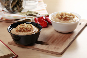 Country style mashed beans