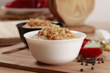 Country style mashed beans