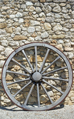 Old Wagon Wheel