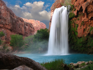 Stunning Waterfall - Powered by Adobe