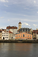 Obraz na płótnie Canvas Stare Miasto w Ratyzbonie
