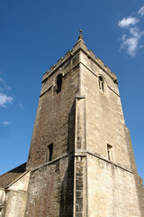 Fototapeta na wymiar Gothic Church Tower