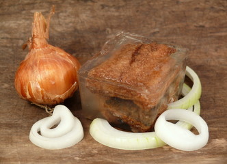 Hering gebraten in Gelee