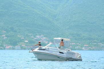 Obraz premium Power boat