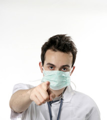 Doctor with stethoscope