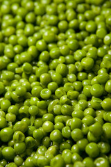 Green Peas Background Vertical