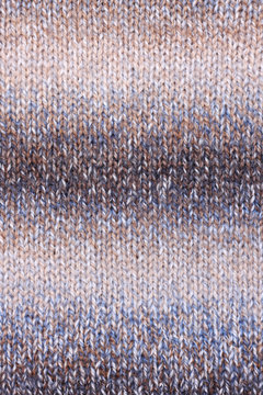 Knitted texture blue, brown