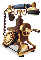 Old-style telephone