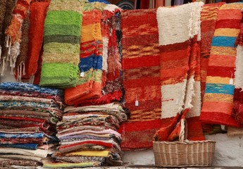Beautiful rugs for sale in Pampanieras in Las Alpujarras