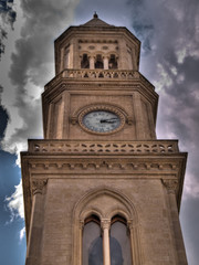 Clock tower. Altamura. Puglia.