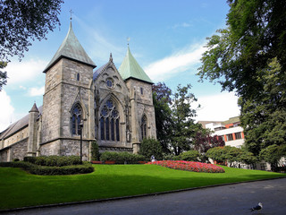 Fototapeta na wymiar Katedra w Stavanger