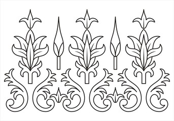 floral motif design © SIRIUS*