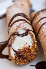 Cannolo di ricotta