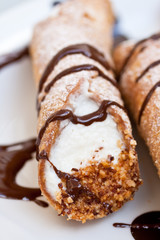 Cannolo di ricotta