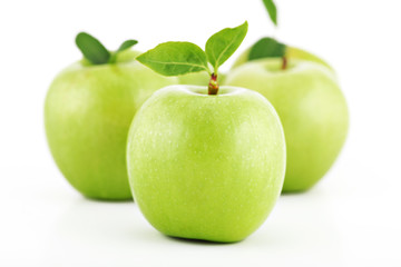 Green apples